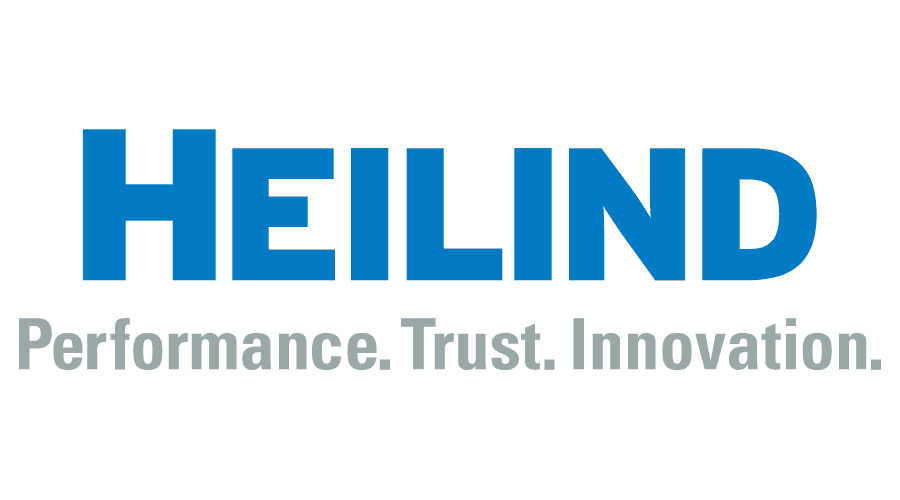 Logo for Heilind. Tagline reads, "Performance. Trust. Innovation."